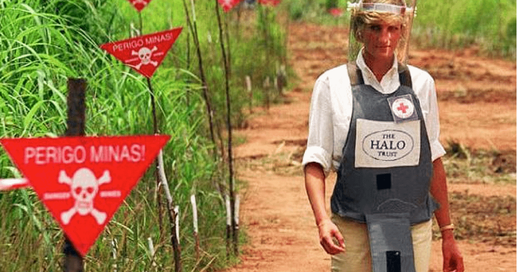 princess diana minefield