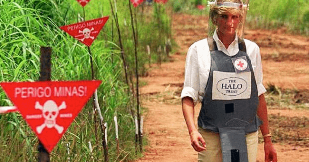 princess diana minefield